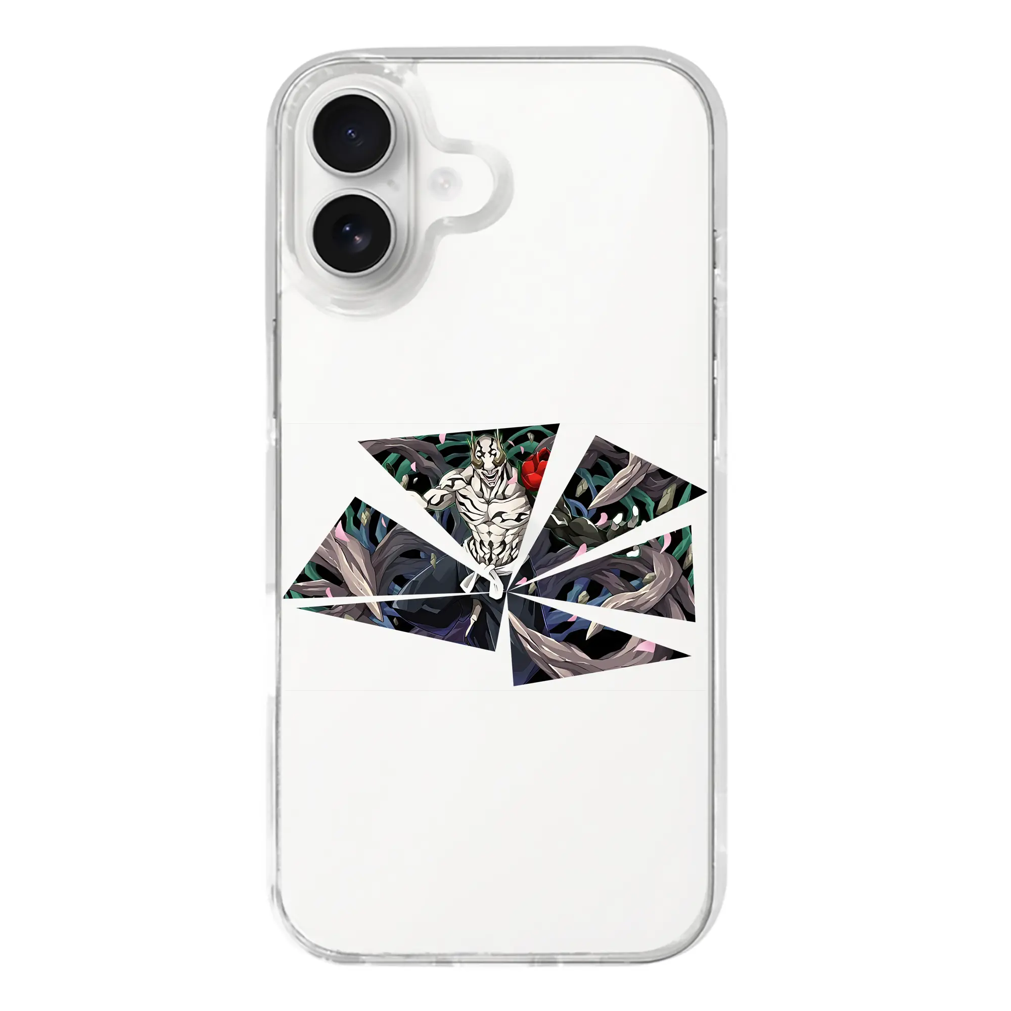 呪術廻戦 グッズ,花御 - iPhone 17シリーズ 透明スマホケース – 薄型・耐衝撃・精密フィット保護カバー